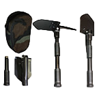 Shovel &amp; Pick Folding Style W/Carrying Pouch