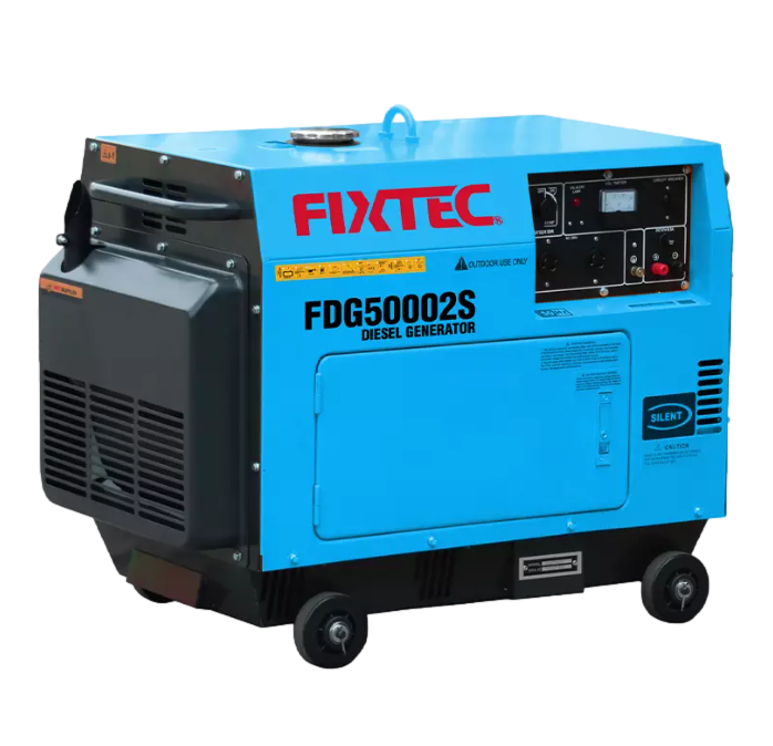 Portable 5000W Single Phase Diesel Engine Generator (FDG50002S)