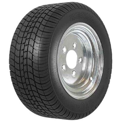 Kenda Loadstar | ST205/65-10 | Trailer Tire | Galvanized | Load Range E | 5 on 4.5" Bolt Pattern