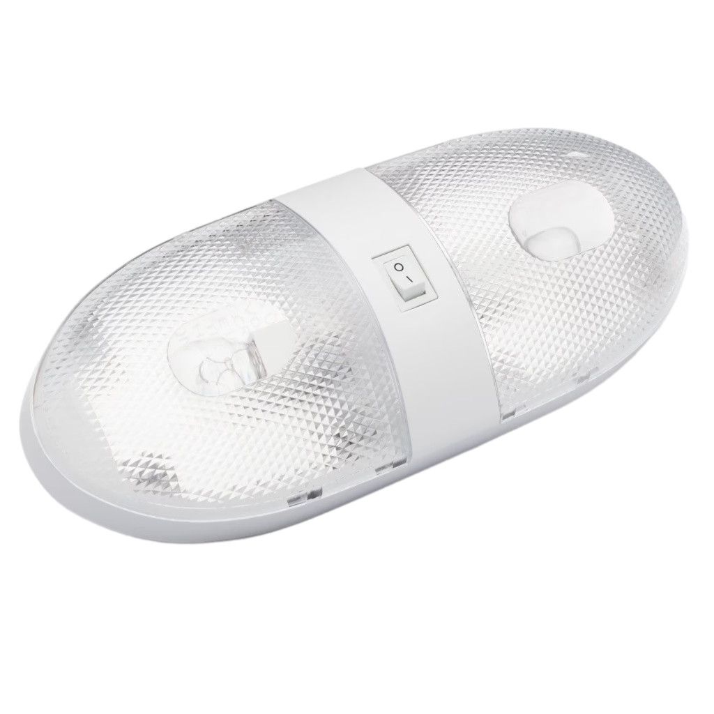 Gustafson 12V Incandescent Double Pancake Interior Light