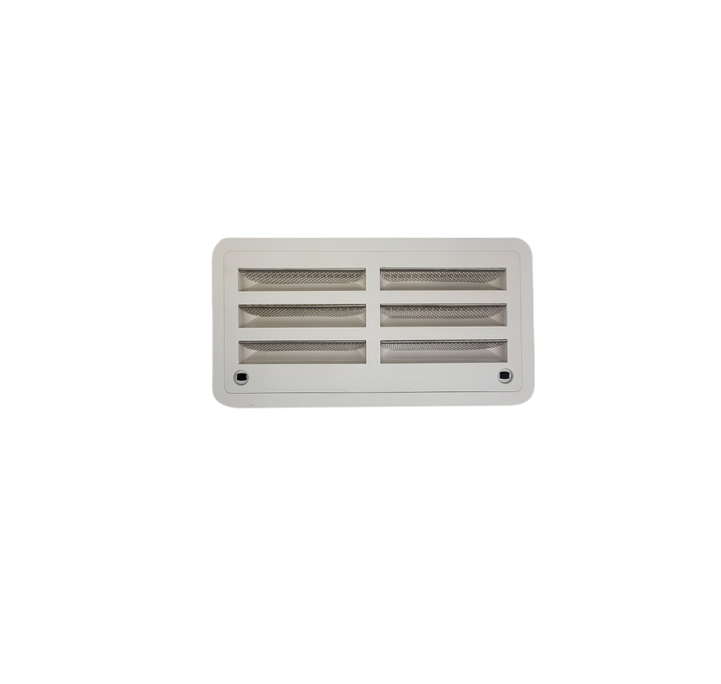 (Z1920RSV20-W) RV Refrigerator Side Vent 20" | White Fridge Exterior Vent Cover