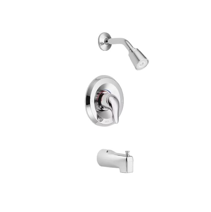 Moen TL183 Chateau |Tub &amp; Shower Kit | Single Handle | Polished Chrome