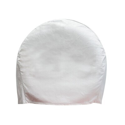 24"-26" White Single Tire Cover
