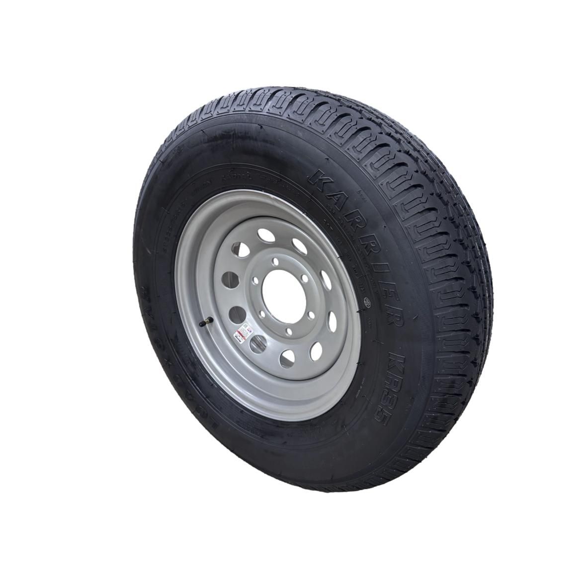 Kenda Loadstar | ST225/75R15 | Trailer Tire | Silver Mod | Load Range E | 6 on 5.5" Bolt Pattern
