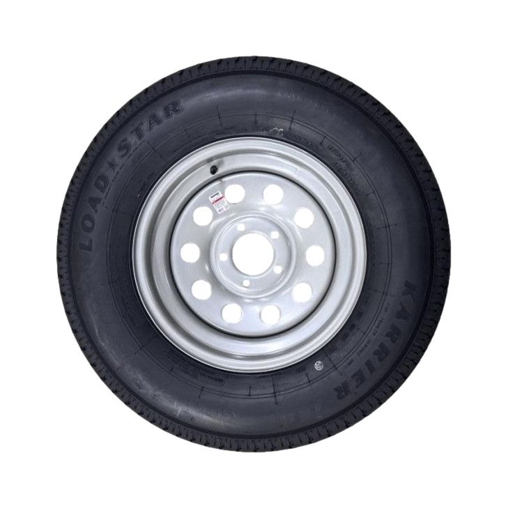 Kenda Load Star | ST225/75R15 | Trailer Tire | Silver Mod | Load Range E | 5 on 4.5" Bolt Pattern