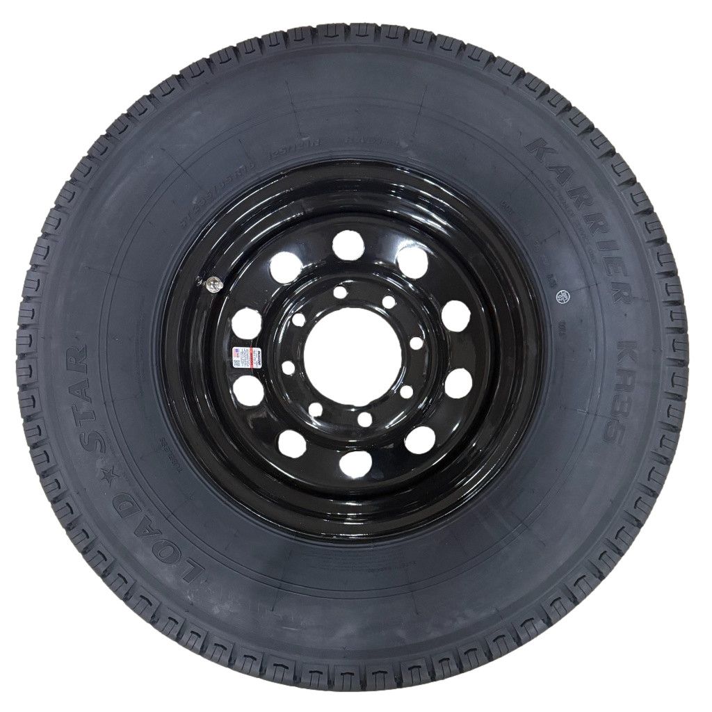 Kenda Loadstar | ST235/85R16 | Trailer Tire | Black Mod | Load Range E | 8 on 6.5" Bolt Pattern