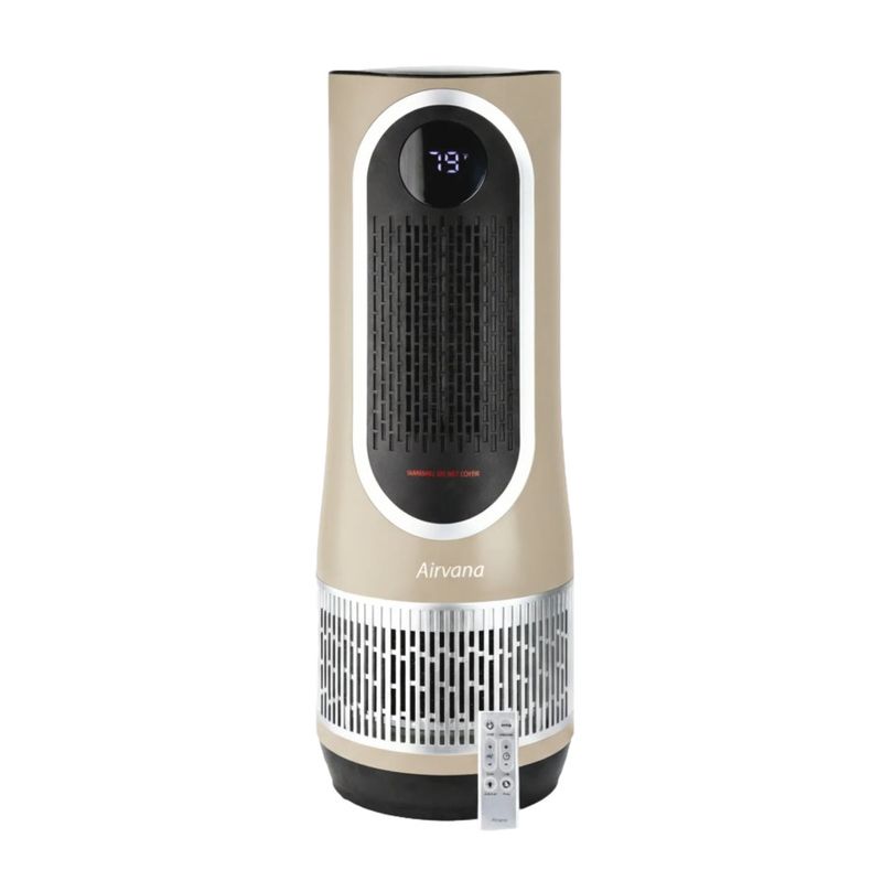 Airvana 3-in-1 Heater, Fan &amp; Air Purifier | All-Season Comfort &amp; Clean Air | Taupe | AV540APHTR-TAU