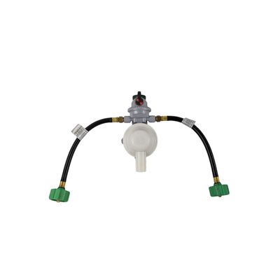 GR-9984 Fairview GAS-FLO LP-Gas 2-Stage Auto Changeover Regulator with Hoses