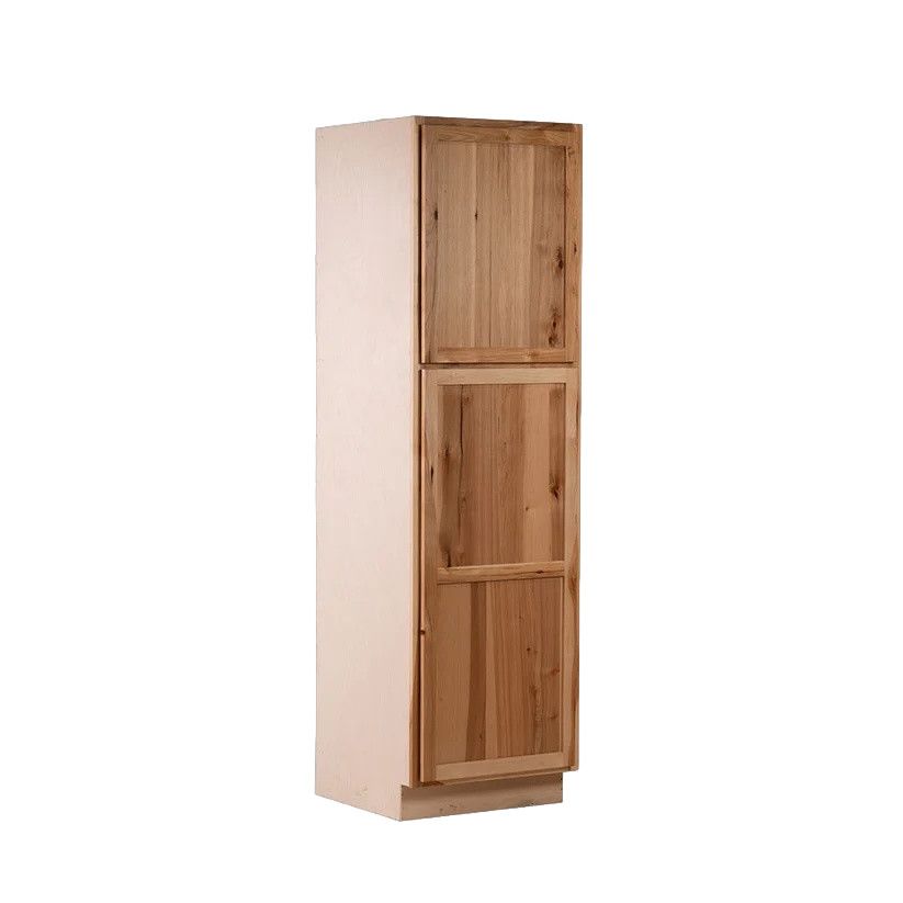 Tall Boy Pantry Cabinet 18" W x 84" H x 24" D Left Hand - Rustic Hickory