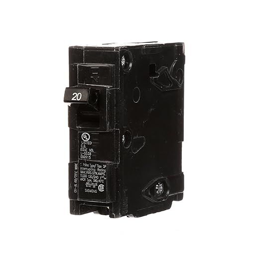 Siemens 20A S/P Breaker *New Surplus*