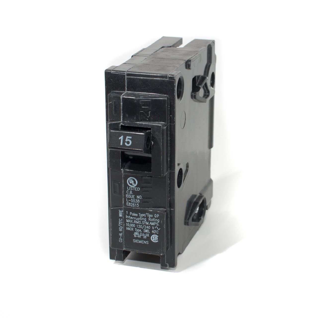 Siemens 15A S/P Breaker *NEW SURPLUS*