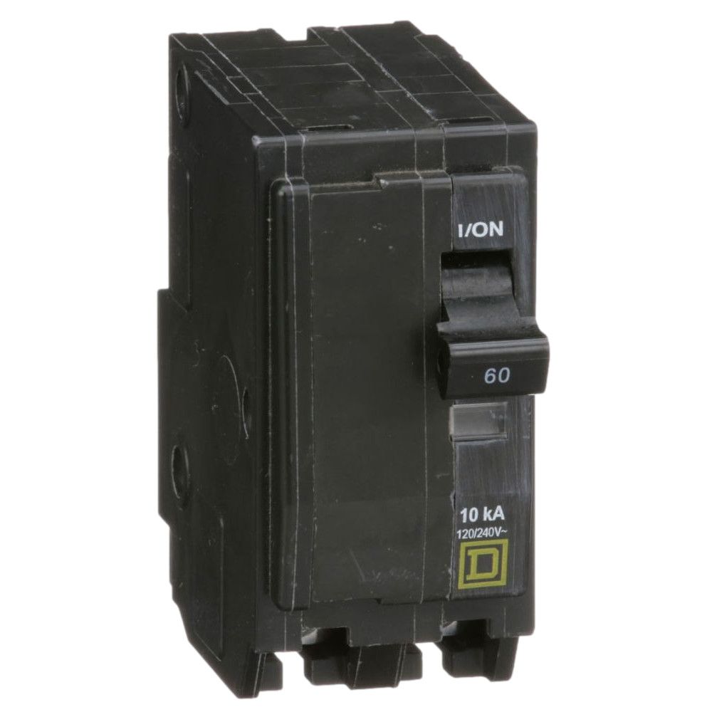 Schneider Electric Square D 60A 120/240V 2 Pole Circuit Breaker