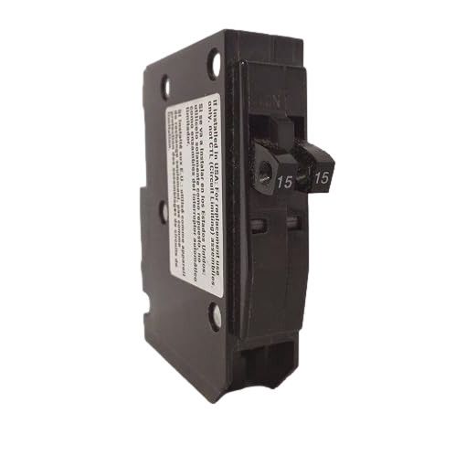 Square D Tandem Circuit Breaker 2-15 Amp 1 Pole 120V