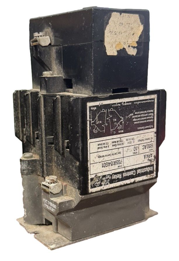 Westinghouse Industrial Control Relay AR4A 765A154G01
