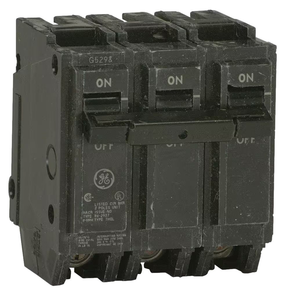 General Electric Triple 40Amp Circuit Breaker