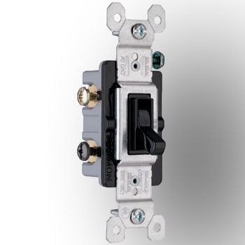 TradeMaster Grounding Toggle Switch, Black