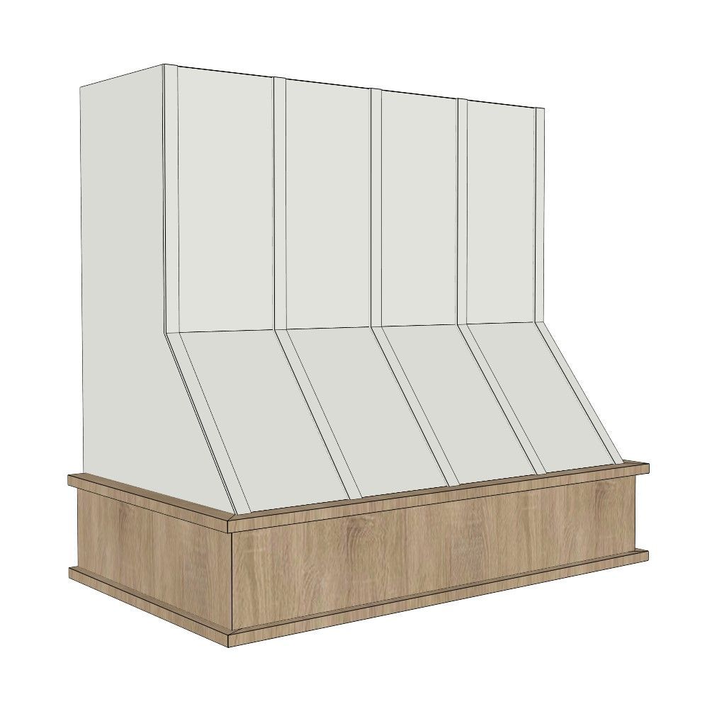 Range Hood - Stepped Angle