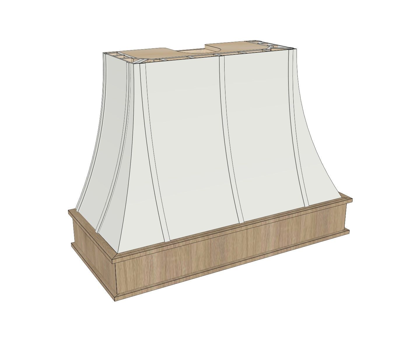 Range Hood Compound Curve