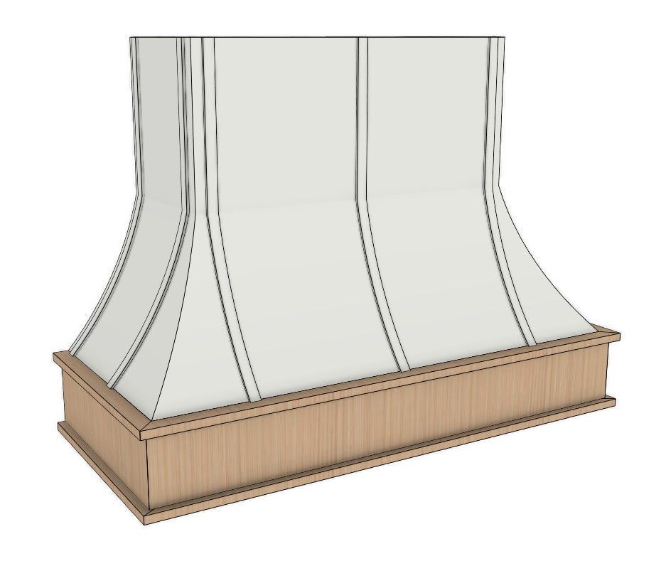 Range Hood Compound Curved Step