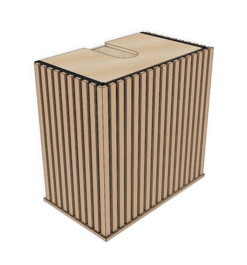 Range Hood - Slat Flat