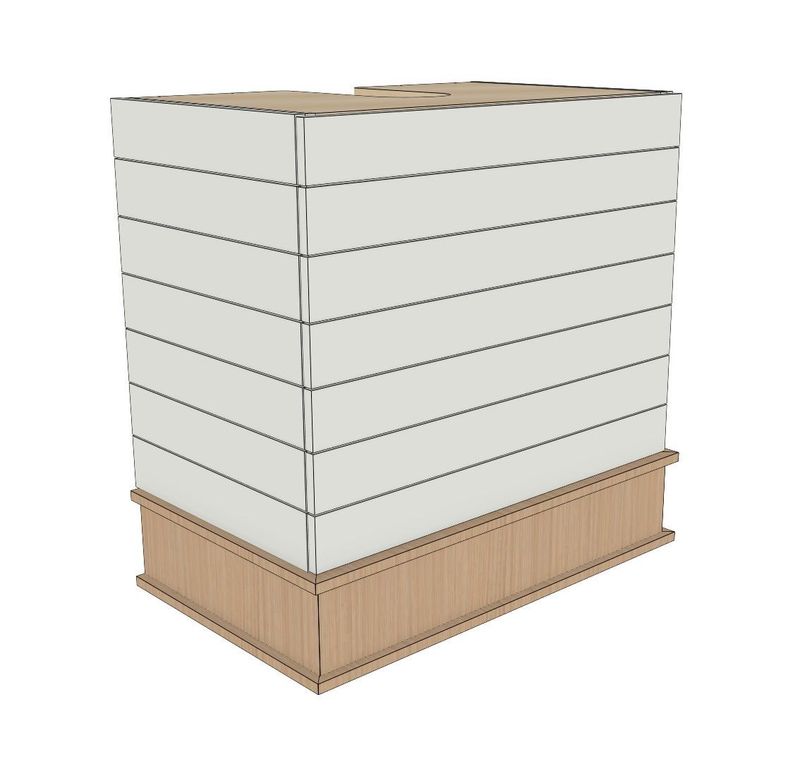 Range Hood - Shiplap