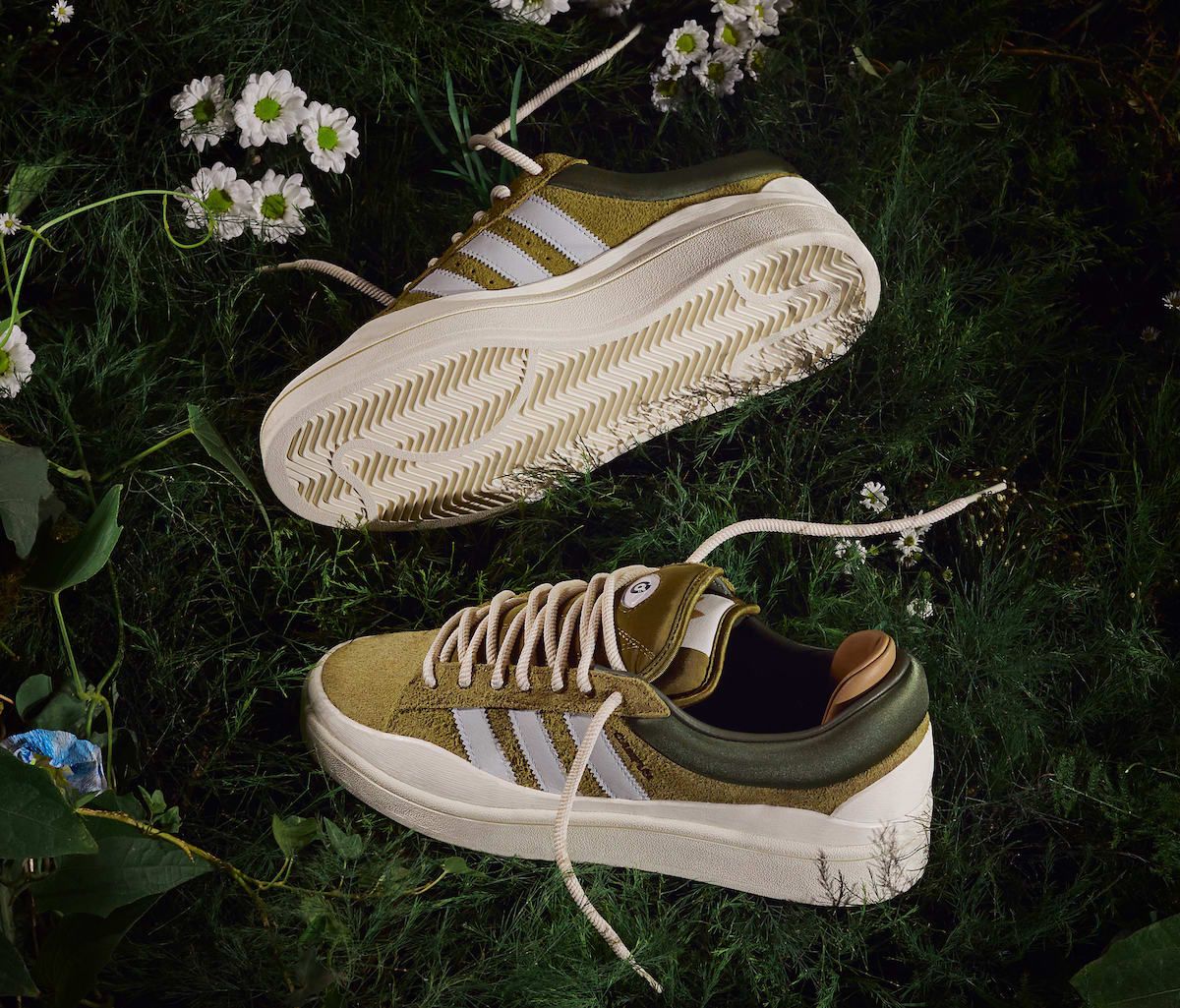 Bad Bunny Campus Wild Moss Shoes