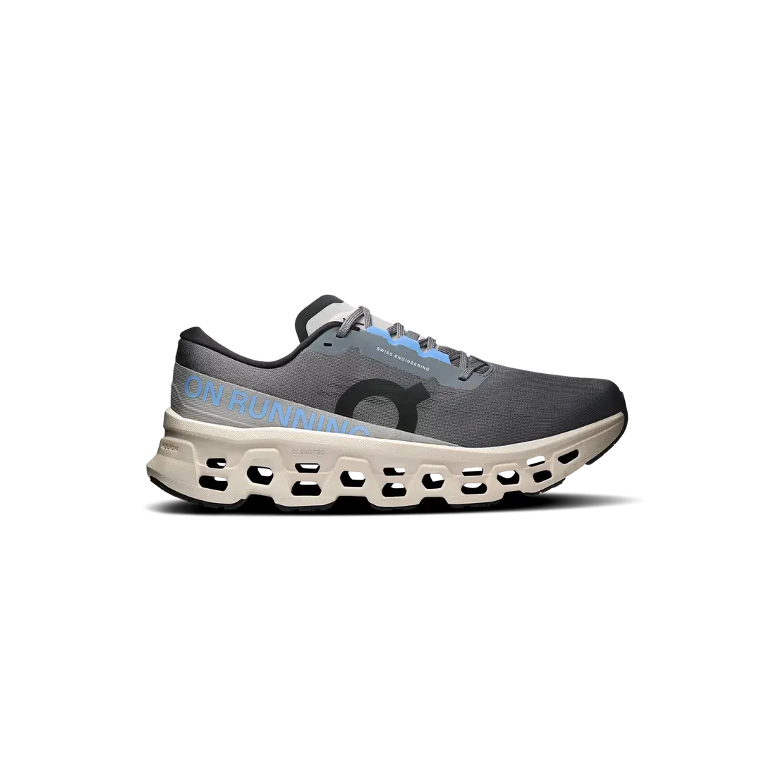 On CLOUDMONSTER 3 Rock silver