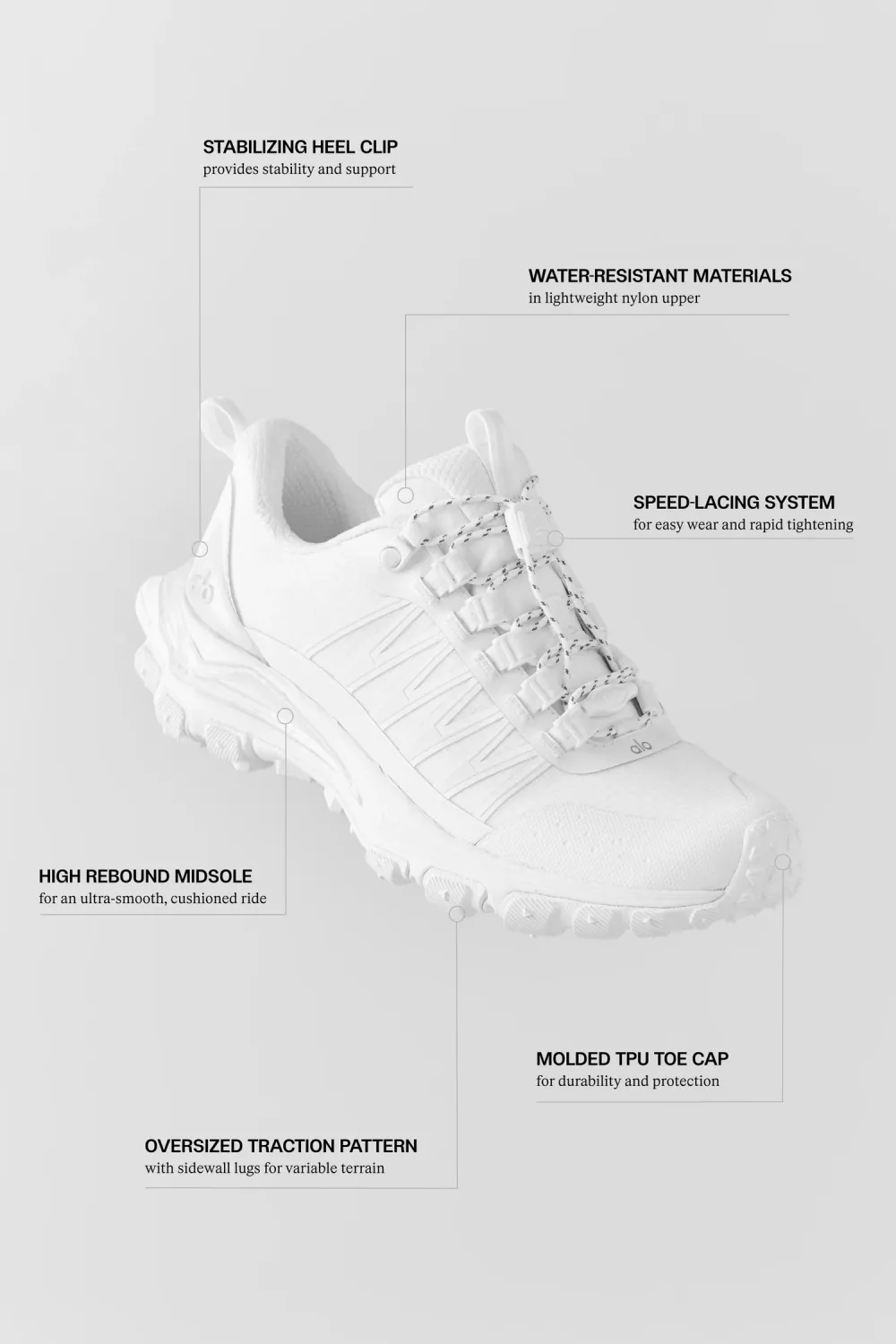 ALO Trail white