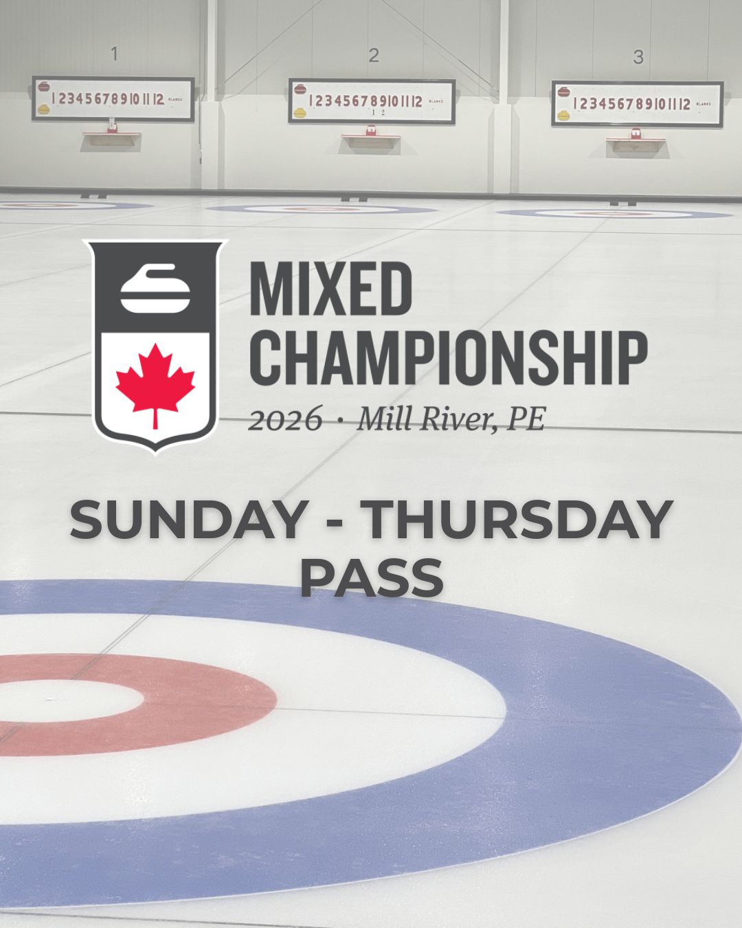 Mixed Curling Championship Sunday to Thursday Pass