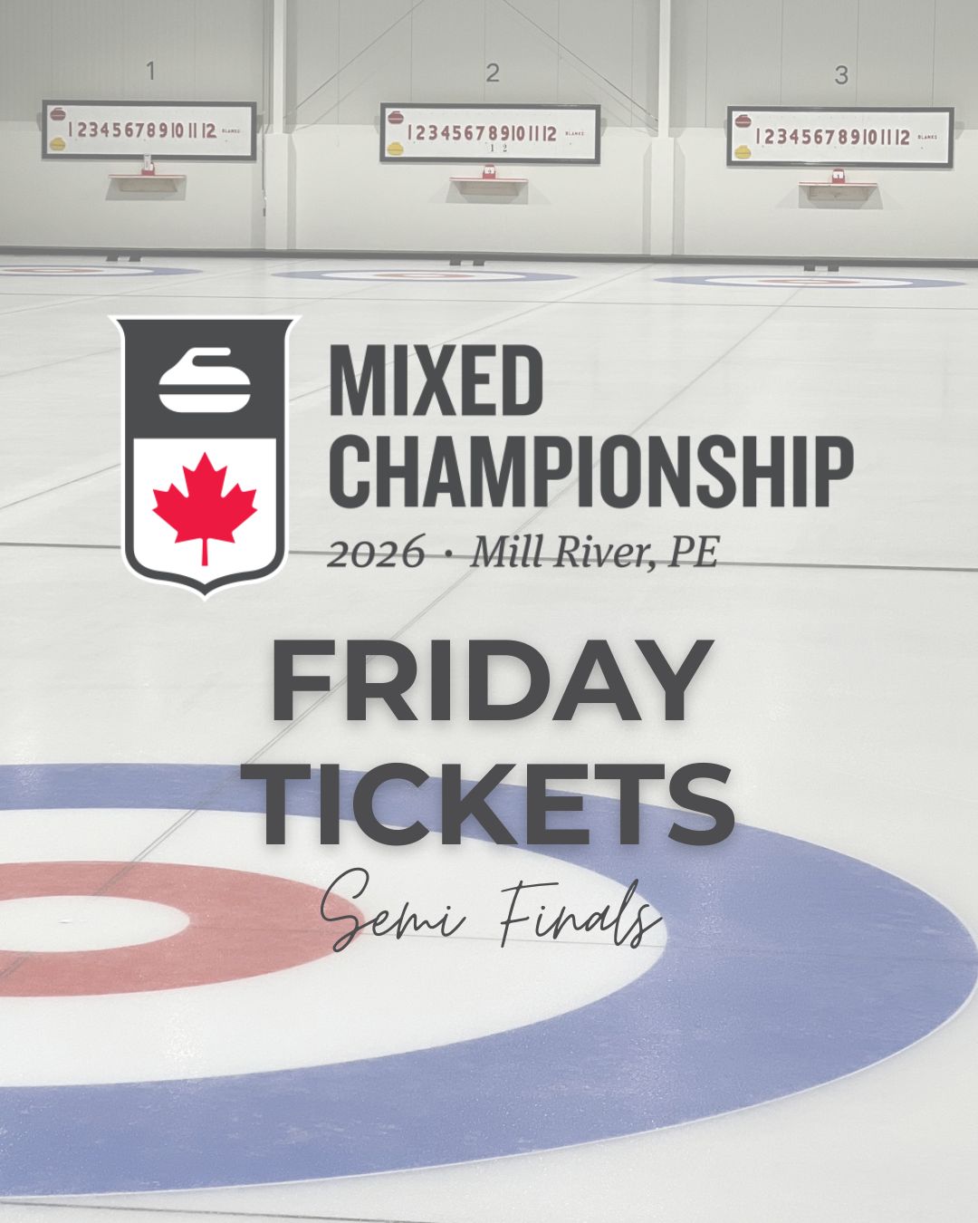 Mixed Curling Championship Friday Pass