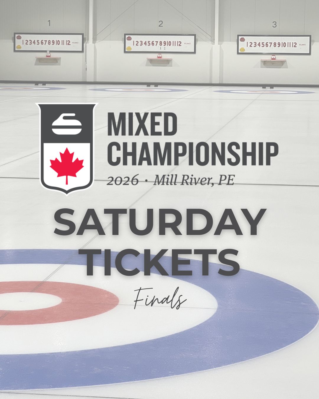 Mixed Curling Championship Saturday Pass