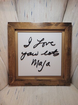 Hand written projects