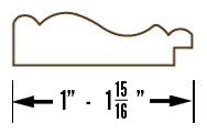 1&quot; - 1 15/16&quot;