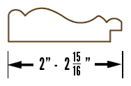 2&quot; - 2 15/16&quot;