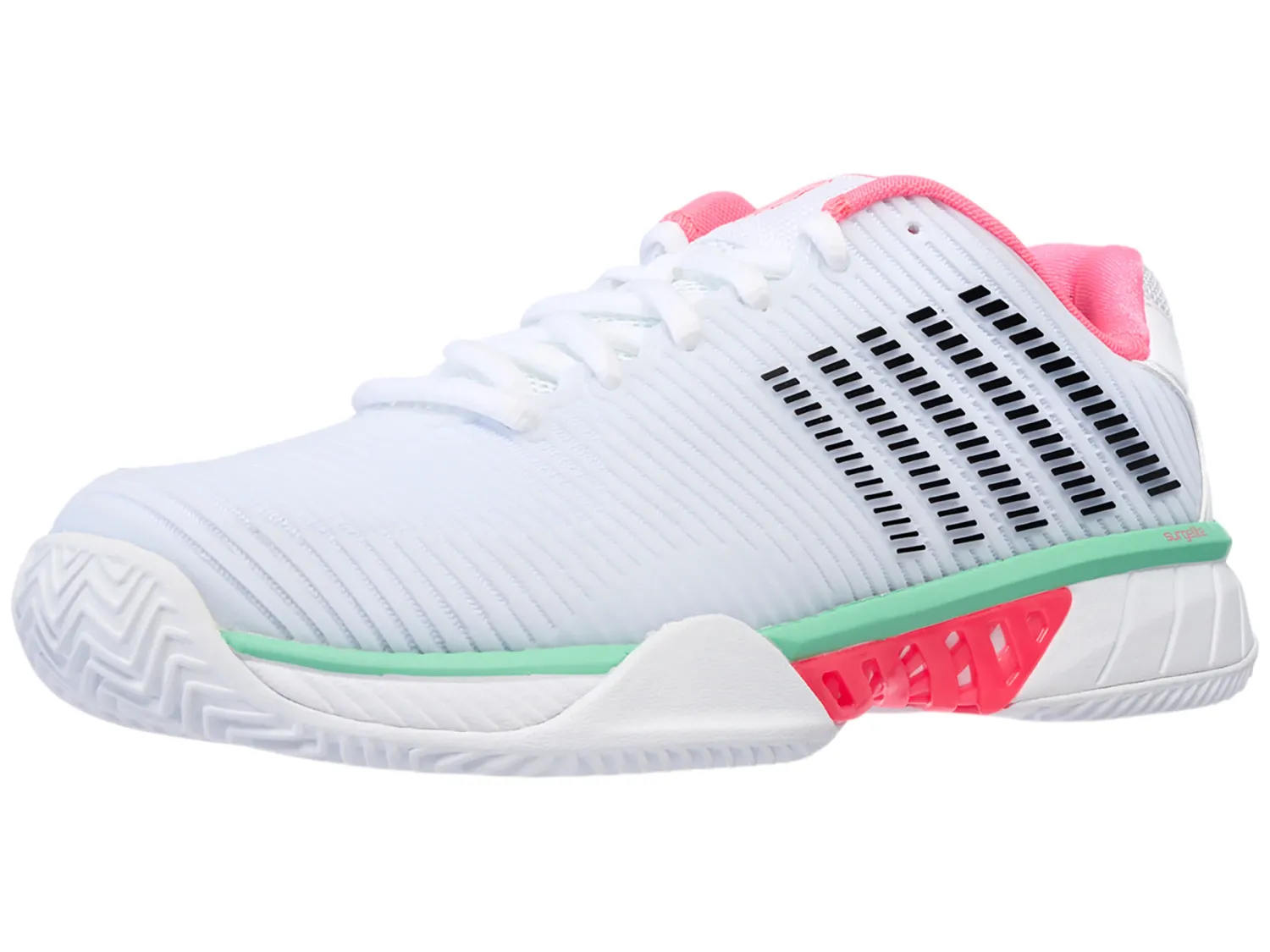 Hypercourt Express WMNS Wh/ Neon /Blk HB