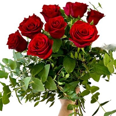 Μπουκέτο από 12 Τριαντάφυλλα