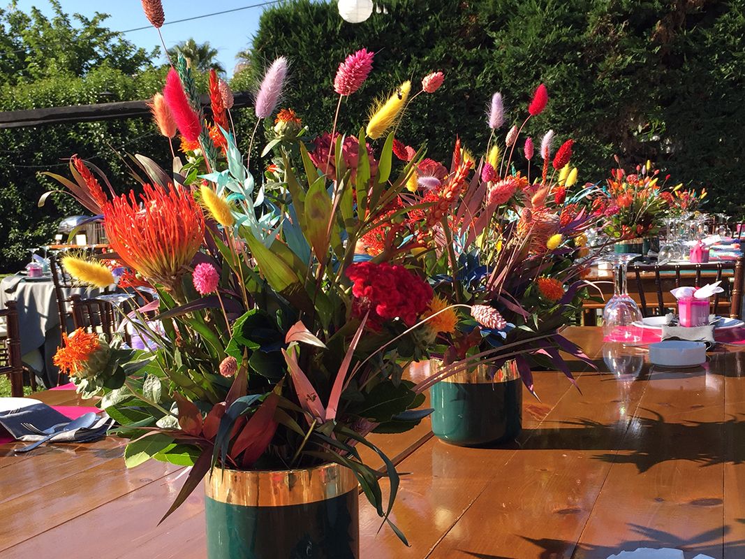A Colourful Christening