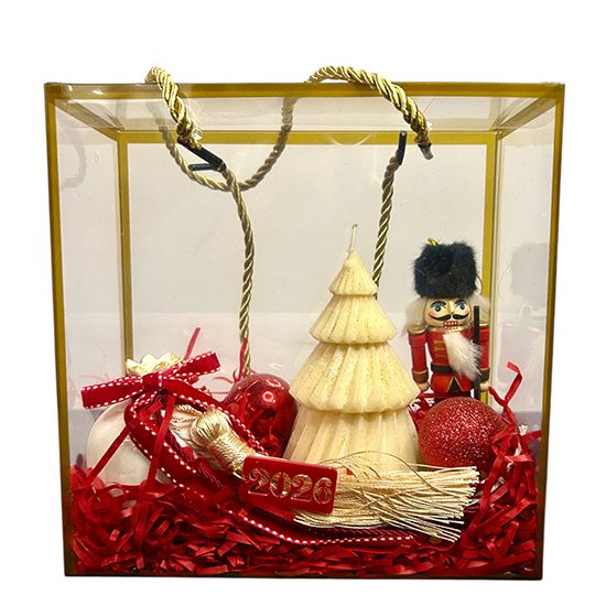 Red Nutcracker Gift Set