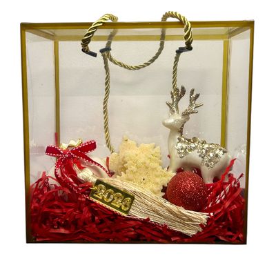 Κόκκινο Gift Set με Ελεφάκι