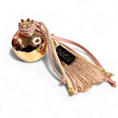 Μεγάλο Γούρι- Ροζ/Χρυσό Ρόδι