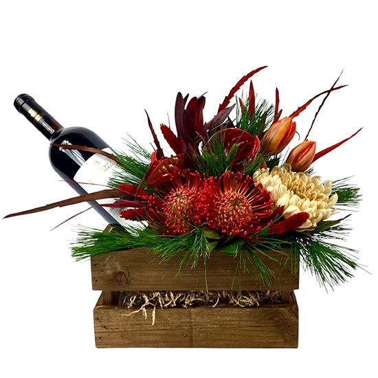 Autum Leaves with Red Wine