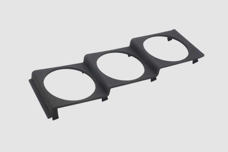 SAAB 900 Center console 3-gauge bracket zigzag