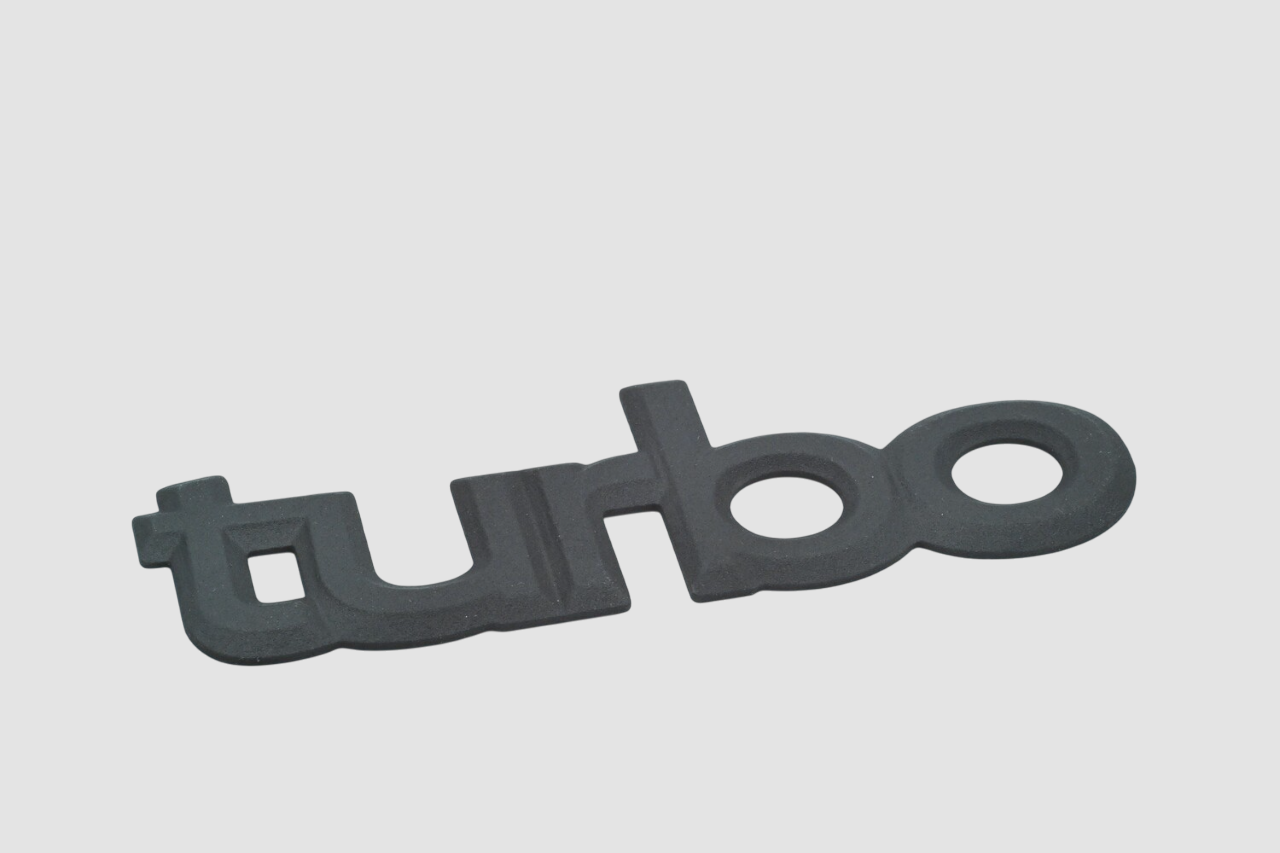 SAAB 900 Hood Turbo Badge Bonnet Emblem - Big