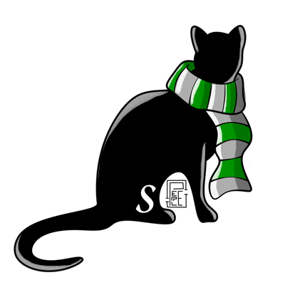 Porte clé chat Poudlard