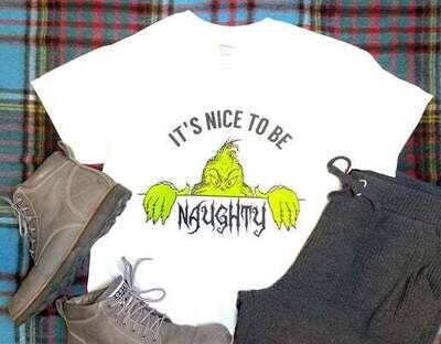 Nice to be Naughty T-shirt