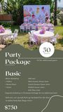 Basic Party Package