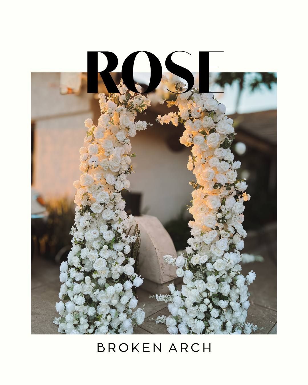 Flower Arches and Wall