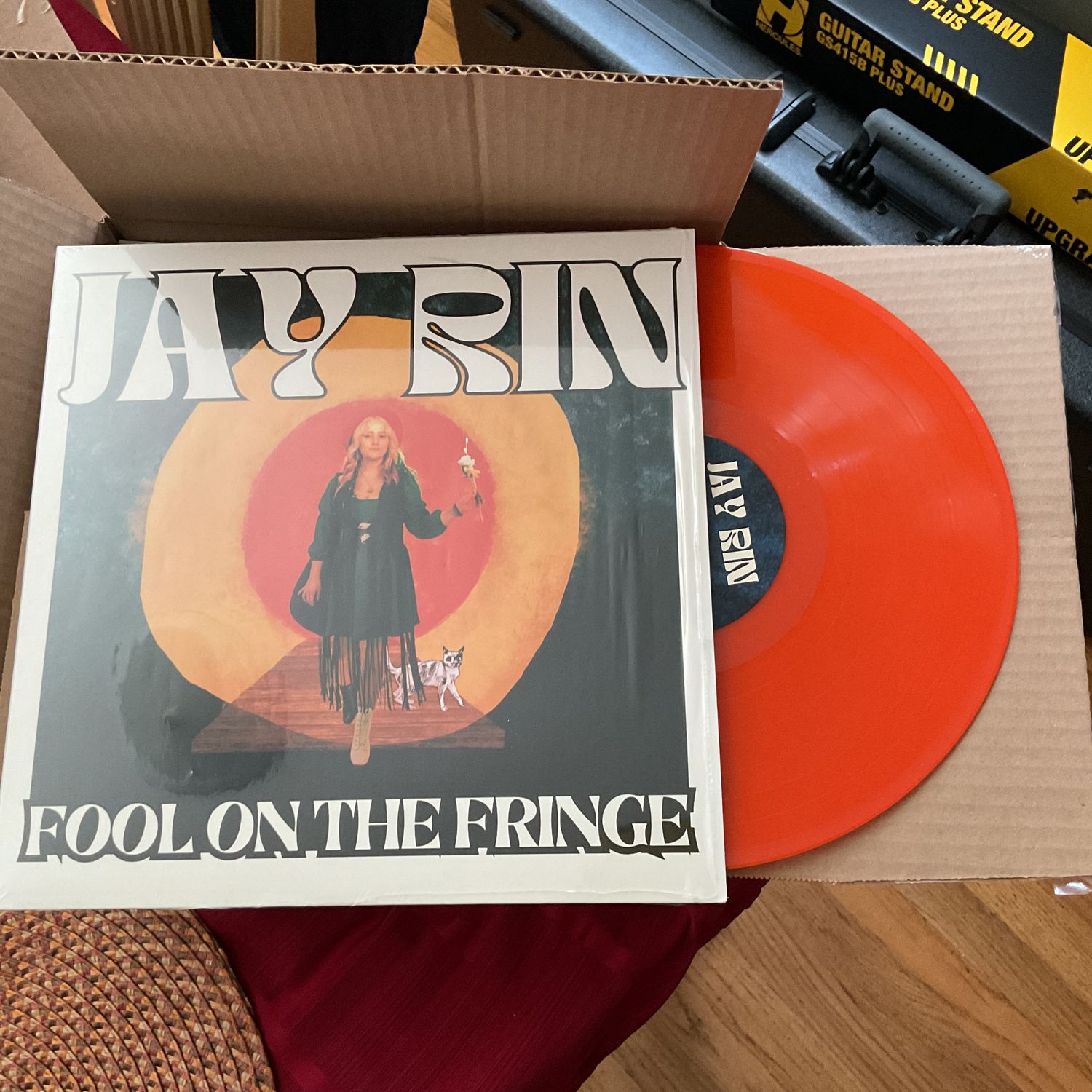 SIGNED Fool on the Fringe Limited Release ORANGE VINYL