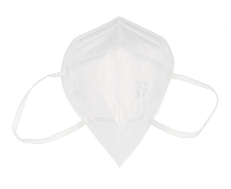 Atemschutz-Masken 10Stück weiß / Mundschutz KN95
