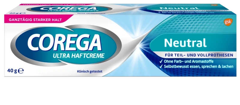 Haftcreme ultra von Corega